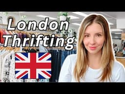 DESIGNER Thrift Shopping Haul in England | Second Hand | MOST EXPENSIVE AREA