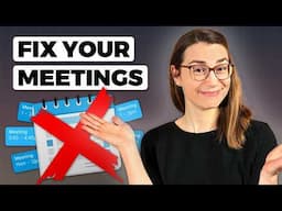 How To Stop Wasting Time In Meetings