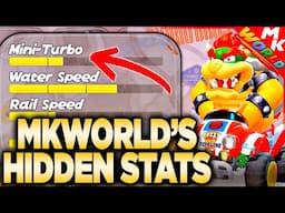 Here's Mario Kart World's HIDDEN STATS!