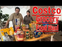 Weekly Costco grocery haul. Shop with us food  haul. Family of 6
