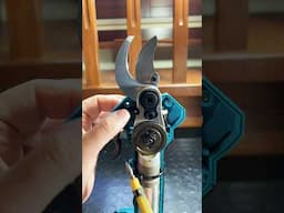 HOW AN ELECTRIC PRUNING SHEAR WORKS #seesii #tools #parkside