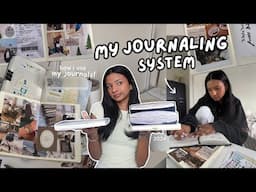 my journaling system! 📝🌟✧ how i use my journals + goals for 2025