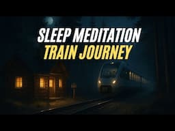 Guided Sleep Meditation - Train Journey to A Peaceful Log Cabin