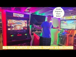Big Buck Hunter Ultimate Trophy VS. Reloaded Arcade Machine Gameplay Comparison | Which Is Better?