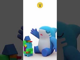 Don't be jealous, Baby Shark! 🦈 Daddy loves you so much! 1 ❤️ #Shorts #YouTubeKids #NurseryRhymes
