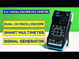 3 in 1 Dual Channel Oscilloscope Multimeter with Signal Generator FNIRSI 2C23T