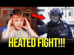 MAGA Cop Realizes He's CAUGHT ON CAM doing THIS!