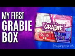 My First Grabie Scrapbook Club Subscription Box Unboxing