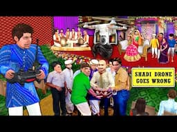 Shaadhi Drone Shoot Gone Wrong Wedding Photo Shoot Comedy Hindi Kahani Moral Stories Hindi Stories