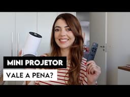Tudo sobre mini projetor e cinema em casa | Lia Camargo
