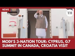 PM Modi begins 3-Nation tour: Cyprus, G7 Summit & Croatia