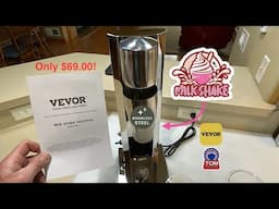 Review of The VEVOR Milk Shake Maker! / Let’s Make a Homemade Milkshake!
