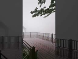 Paramin lookout in the clouds 🌧️ Trinidad beauty 🇹🇹 #tropicalparadise #clouds #rainyday