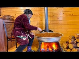 Grandma Rose Making Traditional Desserts Recipes | Life in a Small Wooden House
