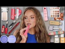FULL FACE TRYING NEW VIRAL MAKEUP...I'M IMPRESSED!