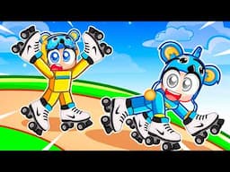 OBBY DE PATINS NO ROBLOX MAS COM AS MÃOS - Brancoala Games