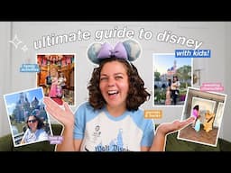 my ultimate guide for taking your kids to Disneyland (stress free)