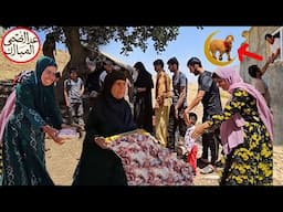 Giving meat to people during Eid al-Adha