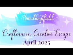 Five Pop-Up Parade Fun Fold Cards, Suestampfield Crafternoon Creative Escape, April 2025