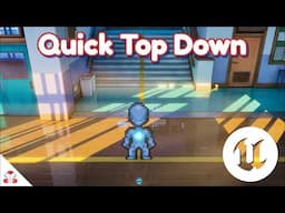 Make 2D Top Down Games in Unreal Engine 5 in MINUTES