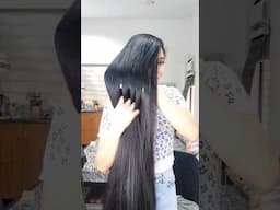 This is how I detangle my hair! #hair #longhair #haircare #hairmask