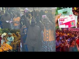 Prez Mahama Storms Accra-Mamprobi To Launch Free Sanitary Pad For All School Girls [ WATCH].