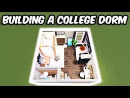 BUILDING A COLLEGE DORM IN BLOXBURG