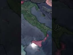 When Italy Outperforms Itself  -Hoi4 #shorts #hoi4 #hoi4meme