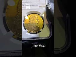 8 escudos, Fernando VI. Una moneda hecha a martillo. Muy rara e interesante