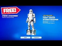 How To Get The New First Order Stormtrooper Skin For Free In Fortnite (Free Star Wars Skin)