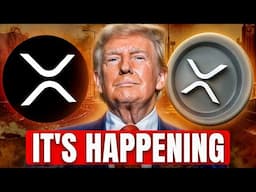 XRP HOLDERS I HAVE NEWS FOR YOU!! (YOU AREN'T GOING TO BELIEVE WHAT JUST HAPPENED)