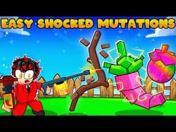 I Used NEW Spray to give SHOCKED Mutation on DRAGON PEPPER in Roblox Grow a Garden Crafting Update!