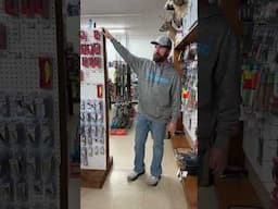 New tackle arrived and new layout at T&T Outdoors.