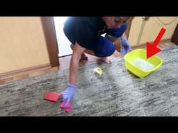 Всего 2 ложки на 1 литр воды и КОВРЫ чистейшие, как с МАГАЗИНА