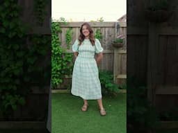 Day 7 of me made May! Watch the tutorial for this dress is on my channel now and make your own 💚