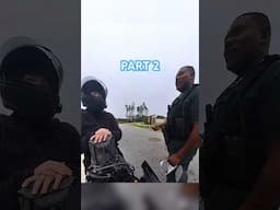 Mom biker gets lectured by cop for speeding 😅 (via r7ridesr1/ig)