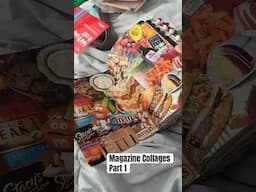 Magazine Collages in My Composition Notebook #journaling