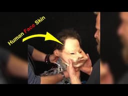 HUMAN Face Skin | Things you will see for the first time