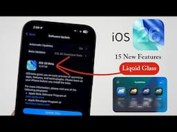 iOS 26 is Official | Top 15 New Features in Telugu on PocketTech