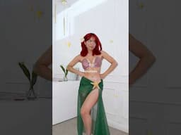 Haciendo el disfraz de la Sirenita 🧜🏼‍♀️🫧🦀 #disney #thelittlemermaid #ariel #disneyprincess