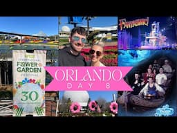 EPCOT VLOG | Flower & Garden Festival & Fantasmic | Orlando Day 8
