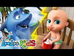 Baby Shark + Finger Family + Johny Johny Yes Papa + The Wheels On The Bus Kids Songs - LooLoo Kids😁