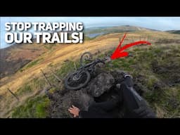 Someone is Boobytrapping Our Trails - This Needs to STOP! ⚠️