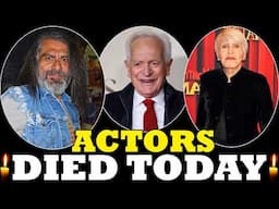 6 American Actors Who Died TODAY! 14th June 2025 || Jonathan Joss