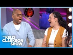 Kelly Clarkson Surprises Father-Daughter Duo Empowering Youth Through Music