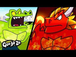 The Face Off! 🔥 | Heroes of Goo Jit Zu | Cartoons for Kids | Moose Mania