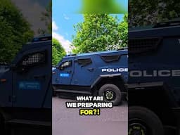 New Armoured Police Truck Being Tested Out #london #police #metpolice #riot #armouredvehicle