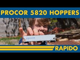 Procor 5820 Plastic Pellet Hoppers...Make Sure You Don't Hog Them!
