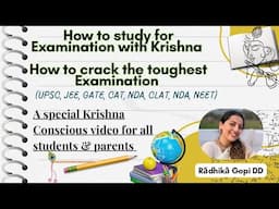 How to Prepare For Examination With Krishna,Howto deal distractions from socialmedia|Anagha Bhosale