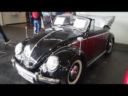 1957 Volkswagen Käfer Cabrio - Exterior and Interior - Klassikwelt Bodensee 2025